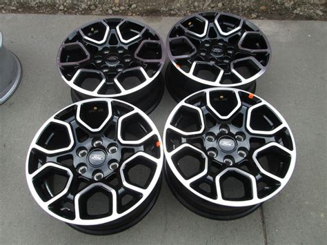 18" FORD F150 FACTORY FX4 BLACK 2021 OEM WHEELS RIMS NEW TAKE OFFS for ...