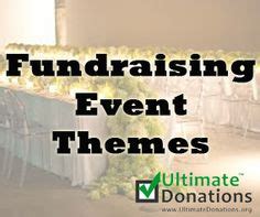 11 Fundraising Event Themes ideas | fundraising events, fundraising, event themes