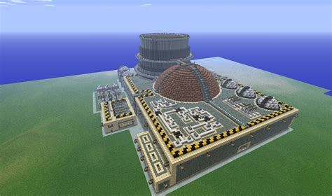 Minecraft Power Plant Schematic