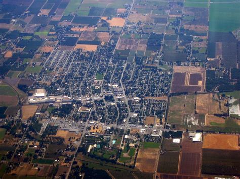 Aerial of Gridley, California | North is to the right. I had… | Flickr