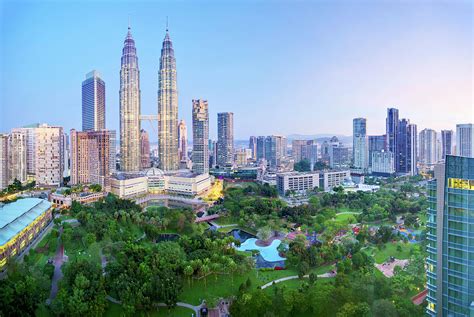 Kuala Lumpur City Skyline by Gavin Hellier