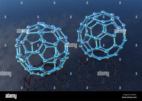 Buckminsterfullerene molecule, illustration Stock Photo - Alamy