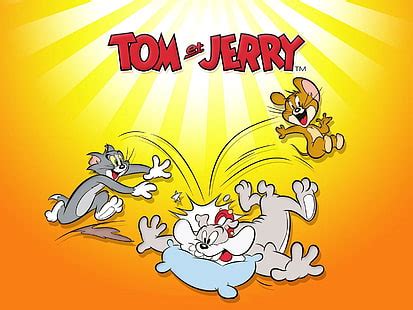 HD wallpaper: Tom And Jerry, Cartoons, Mouse, Cat, Chasing Games, Bread ...