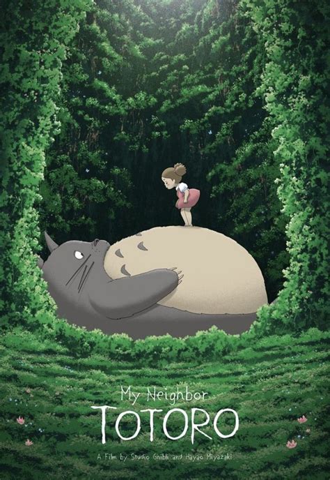 Mon voisin Totoro | Totoro poster, Ghibli artwork, Studio ghibli poster