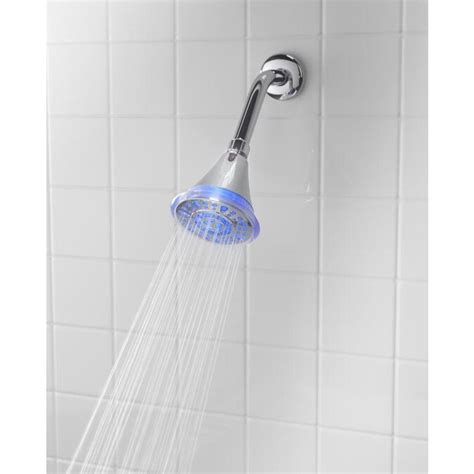 Jacuzzi Chrome 5-Spray Shower Head 2.5-GPM (9.5-LPM) in the Shower Heads department at Lowes.com