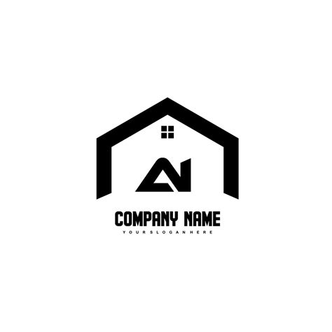 AI Initial Letters Logo design vector for construction, home, real estate, building, property ...