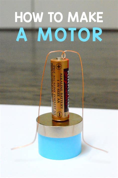 How To Make A DC Motor (Video)