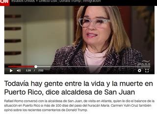 Rafael Romo conversó con la alcaldesa de San Juan, de visi… | Flickr