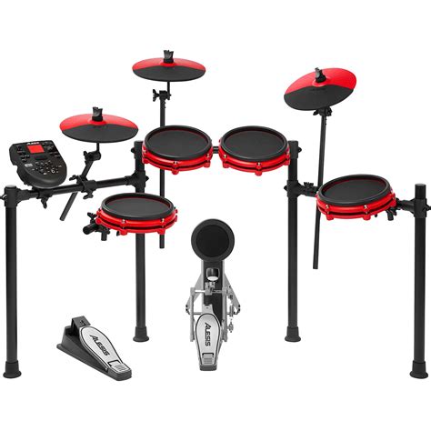 Alesis Nitro Mesh Special-Edition 8-Piece Electronic Drum Set ...