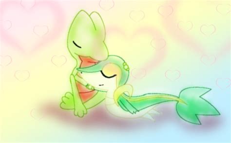 Treecko and Snivy by Emesbury1397 on DeviantArt