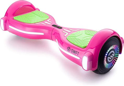 Amazon.com: pink hoverboard with bluetooth