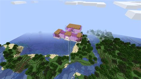 Survival Sky Base Minecraft Map