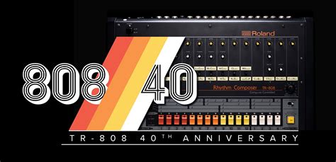 MATRIXSYNTH: Roland Celebrates 40th Anniversary of Legendary TR-808 Drum Machine on 808 Day with ...