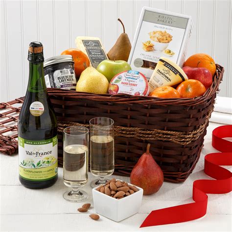 Deluxe Organic Fruit & Treats Gift Basket – Mrs. Fields