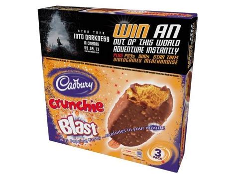 Cadbury Crunchie Blast boasts Star Trek promo