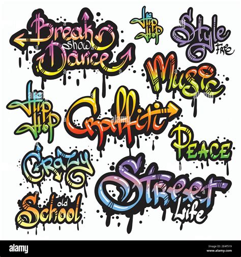 Graffiti graffitti Cut Out Stock Images & Pictures - Alamy