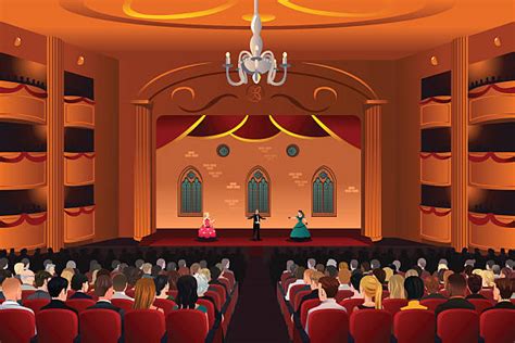 8,300+ Theatre Audience Stock Illustrations, Royalty-Free Vector ...