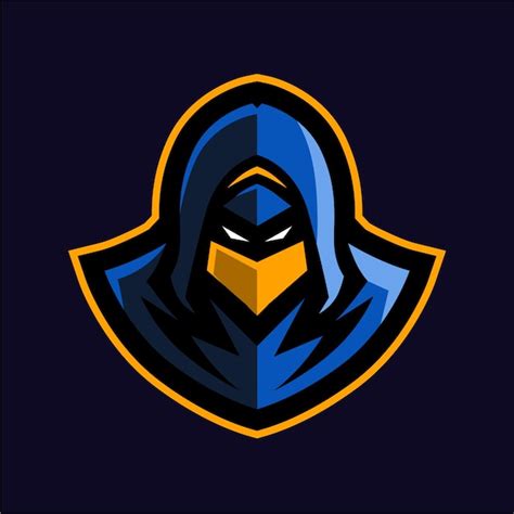 Premium Vector | Assassin mascot gaming logo template