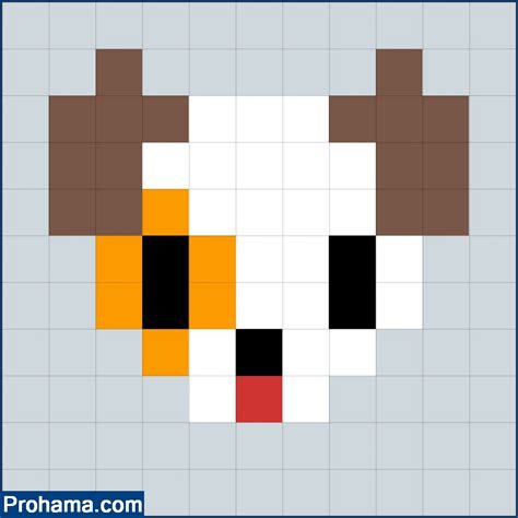 Pixel Art Easy Cute | Dog Pixel Art