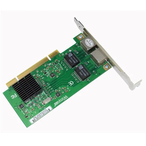 PCI Dual port Gigabit Ethernet Network Adapter Card PRO/1000Mbps Intel PWLA8492MT 82546 NIC lan ...