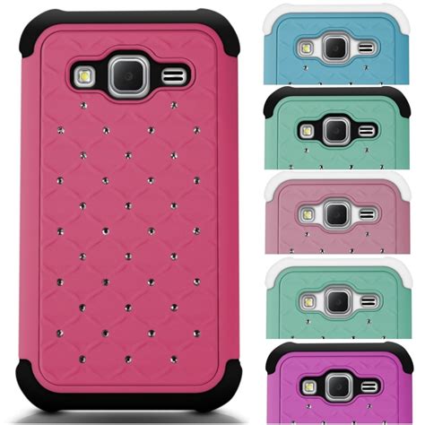 Shockproof Cover Diamond Bling Case for Samsung Galaxy Prevail LTE ...