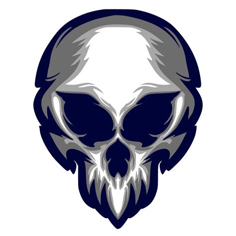 Illustration skull head art 25265218 Vector Art at Vecteezy