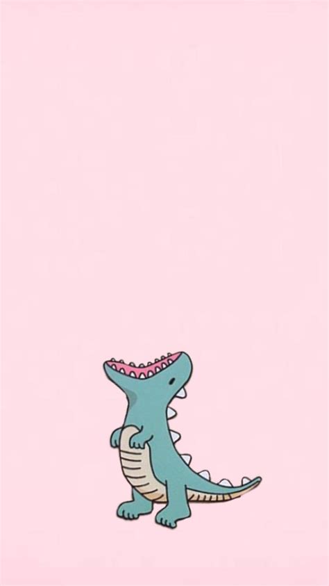 Dinosaur wallpaper, pink and cute | Dinosaur wallpaper, Wallpaper ...