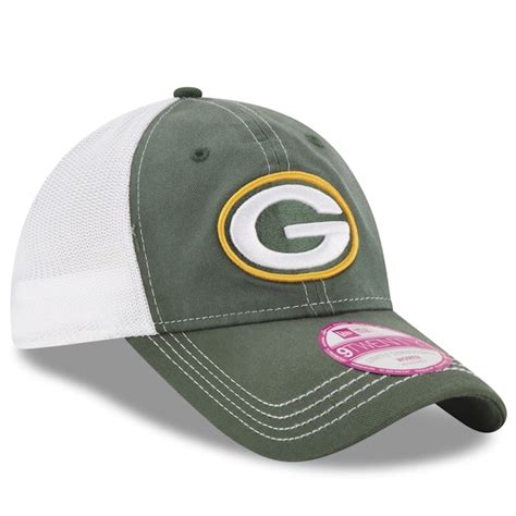 Women's Green Bay Packers New Era Green Spirited 9TWENTY Adjustable Hat - NFLShop.com