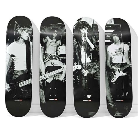 Globe x Ramones Skateboard Decks - Full Set | BOARDWORLD Store