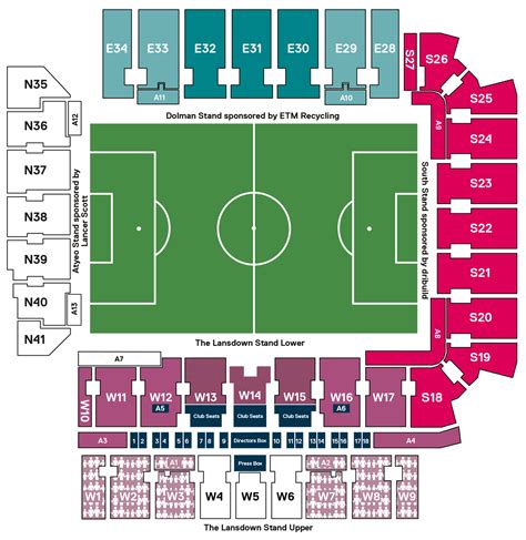 Bristol City Stadium Seating Plan