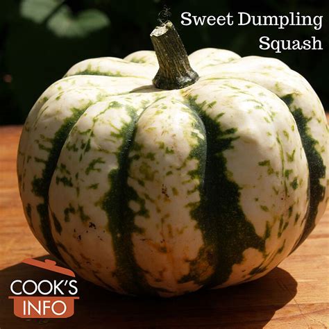 Sweet Dumpling Squash - CooksInfo