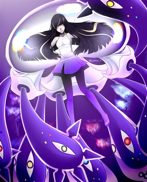 Pokemon Sun/Moon - Lusamine and Nihilego Fusion by Iydimm on DeviantArt