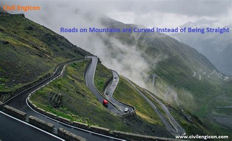 Roads on Mountain are Curved - Why?