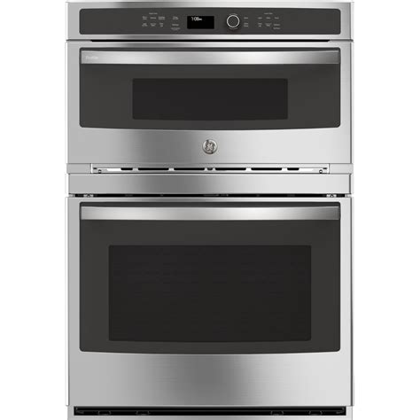 Shop GE Profile Series Self-Cleaning with Steam Microwave Convection Microwave Wall Oven Combo ...