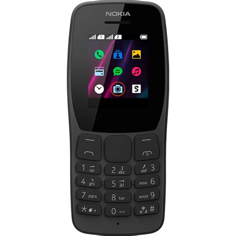 Telefone celular Nokia 110, Preto NK006, Nokia - CX 1 UN - Smartphones ...