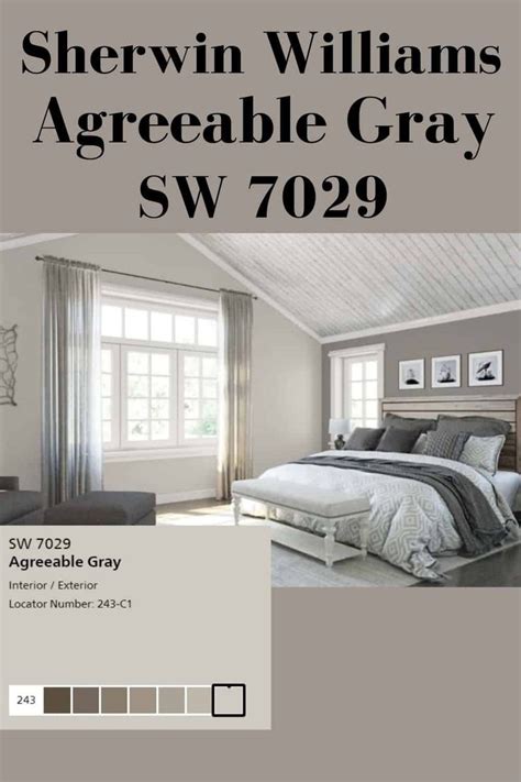 Agreeable Gray SW 7029 | Agreeable gray, Best gray paint color, Warm ...