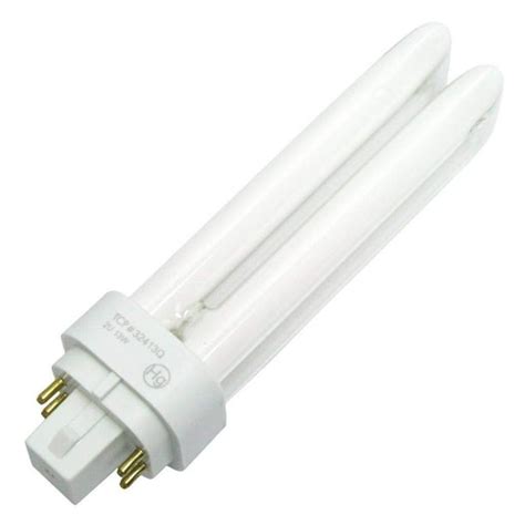 TCP 32416 - 32413Q 13W PL 4-PIN Double Tube 4 Pin Base Compact Fluorescent Light Bulb - Walmart ...