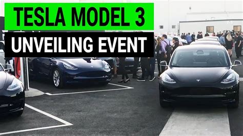 Tesla Model 3 Event: The Day It All Started! - YouTube