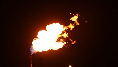 Burning Gas Flare On the Stock Footage Video (100% Royalty-free) 13082570 | Shutterstock