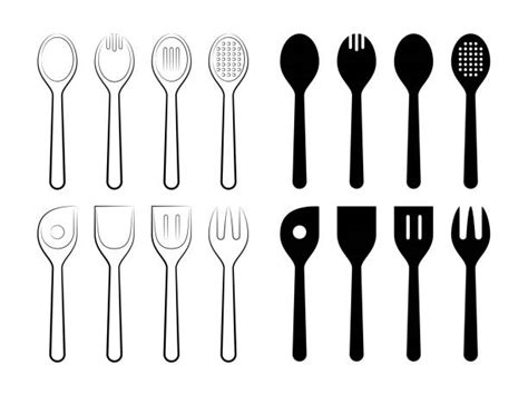 Wooden Spoon Silhouette