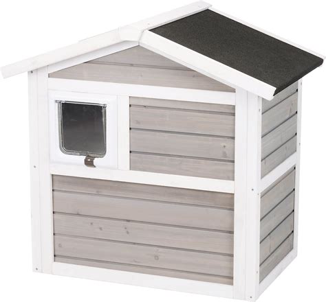 TRIXIE Natura Insulated Cat House with Ramp - Chewy.com