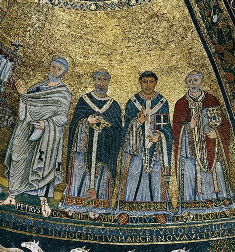 Mosaics in Santa Maria in Trastevere, Rome (1140-43)