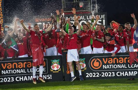 Wrexham players sing 'f*** the Tories' after National League win