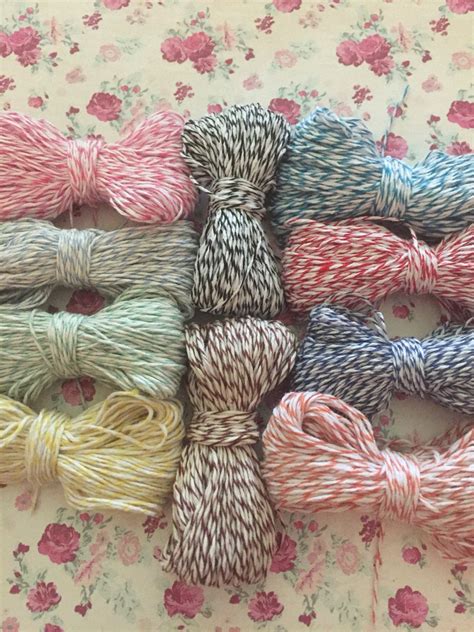 Baker's Twine 6 Pretty Colors-100 Yards300 Feet Mixture - Etsy