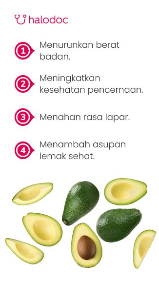 Ketahui Berbagai Manfaat Buah Alpukat untuk Diet