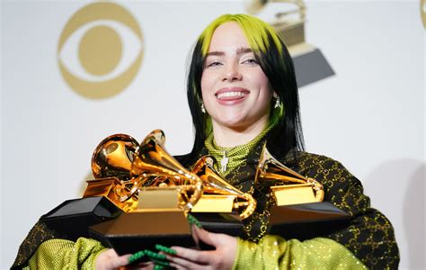 Grammys 2020: Billie Eilish becomes the first woman to win the "big four" awards