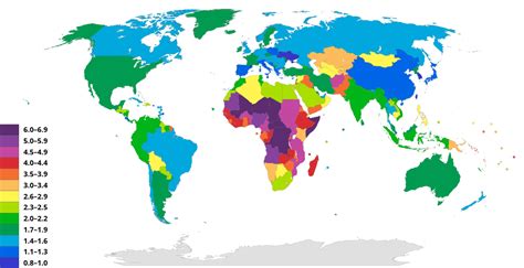 What Total Fertility Rate by Country Can Tell You About World ...