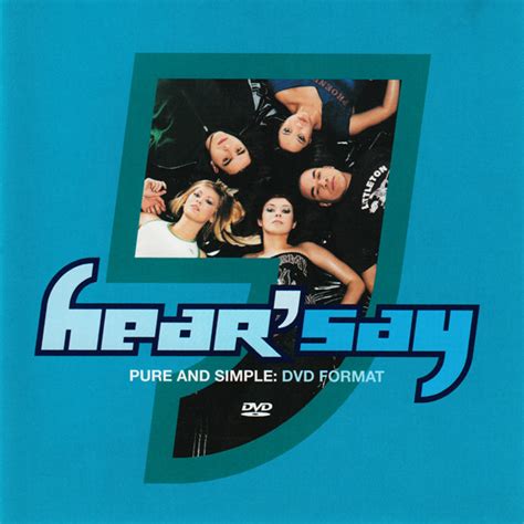 Hear'Say - Pure And Simple (2001, DVD) | Discogs