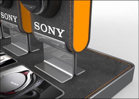 Sony Headphones on Behance