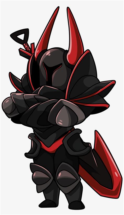 File - Black Knight Shovel Knight Transparent PNG - 600x1000 - Free Download on NicePNG